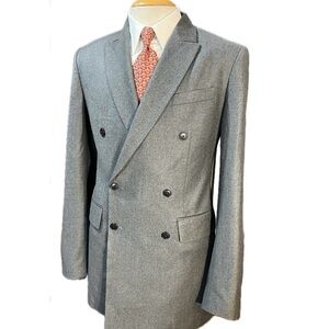Stefano Pilati for Zara Men's Elegant Gray Blazer Brand New, Size40, Price $170